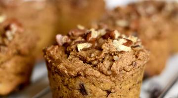 Pumpkin Banana Muffins
