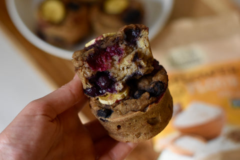 Berry Banana Muffins