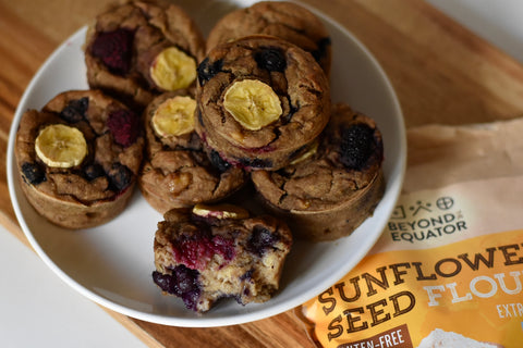 Berry Banana Muffins