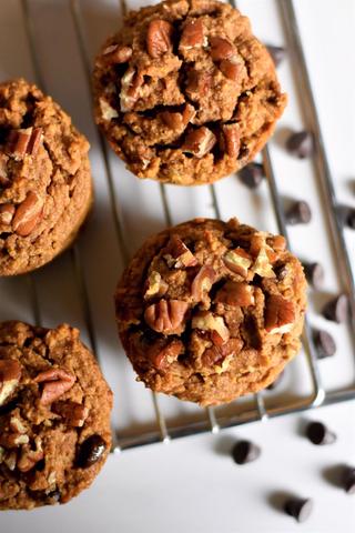 pumpkin bread banana bread muffins