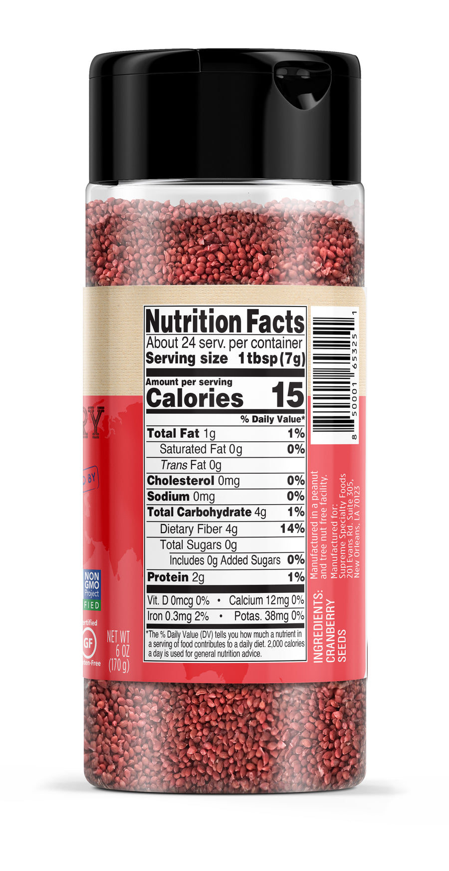 Cranberry Seed Shaker